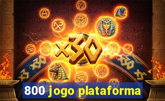 800 jogo plataforma